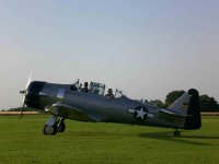The special guest - Harvard T6 Texan