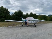 Twin Mountain Airport 23AUG20--getting ready to drive home--AOG.jpg