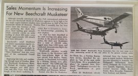 1963 Beechcraft Musketeer